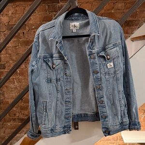 Calvin Klein Men's Blue Denim Jacket